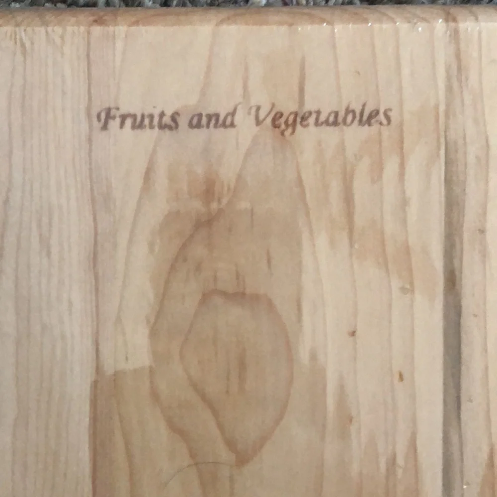 Hardwood Cutting Board, new with tags